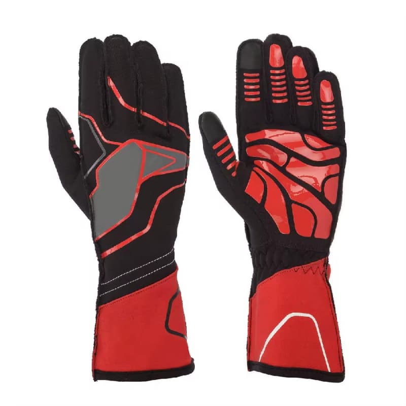 Wholesale Price Racing Karting Sports Gloves Motorcycle Auto Racing Design Driving Men Go Kart Riding Gloves