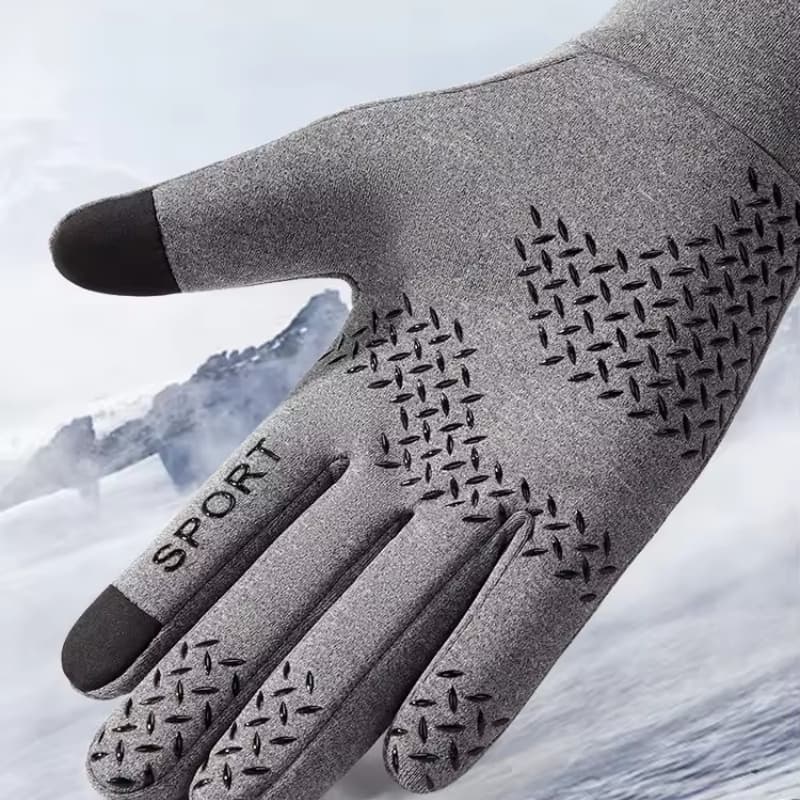Winter Car Warm Thickening Sport Fingerless Gloves Winters