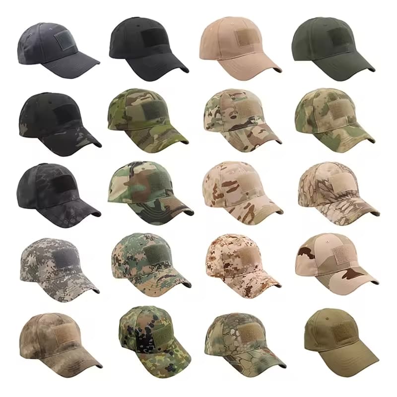 Men's Multi-Color Outdoor Baseball Hats Tactical Cp Hat Sports Combat Camo Tactical Caps