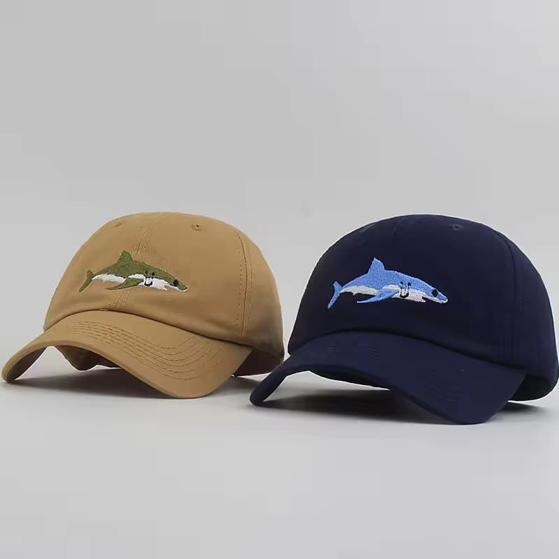 OEM Custom Made New Style Man 3D Embroidered Two Color Tone Brown Street Drance Baseball Cap with Custom Logo Printing