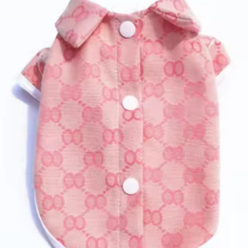 Wholesale Tide Brand Puppy Clothes Designers Luxury Summer Dog Clothes Pet Accessories