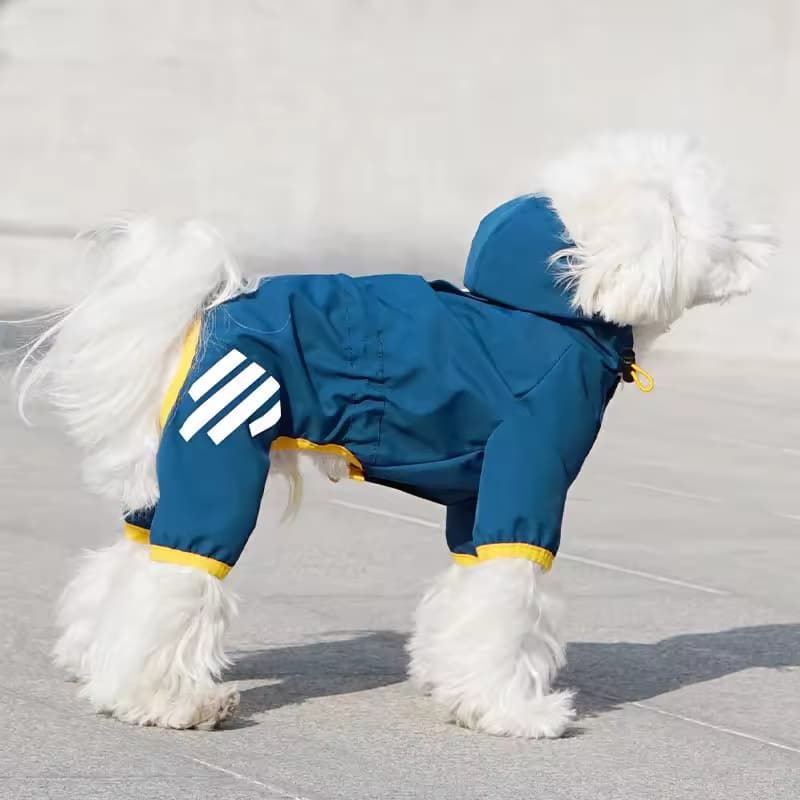 Pet Suppliers Dog Waterproof Clothes Pet Travel Apparel Korean Pet Cat Clothes Dog Reflective Rain Coat
