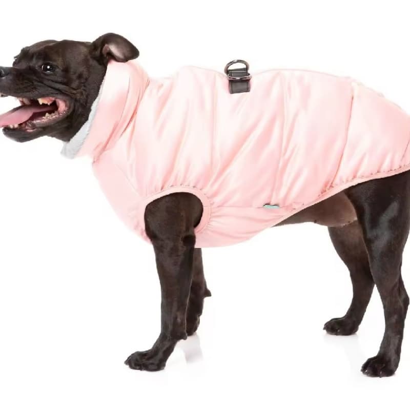 Pink Harness Jacket Comfortable Adventure Jacket Pet Clothes Recycled Pet Clothes for Dog