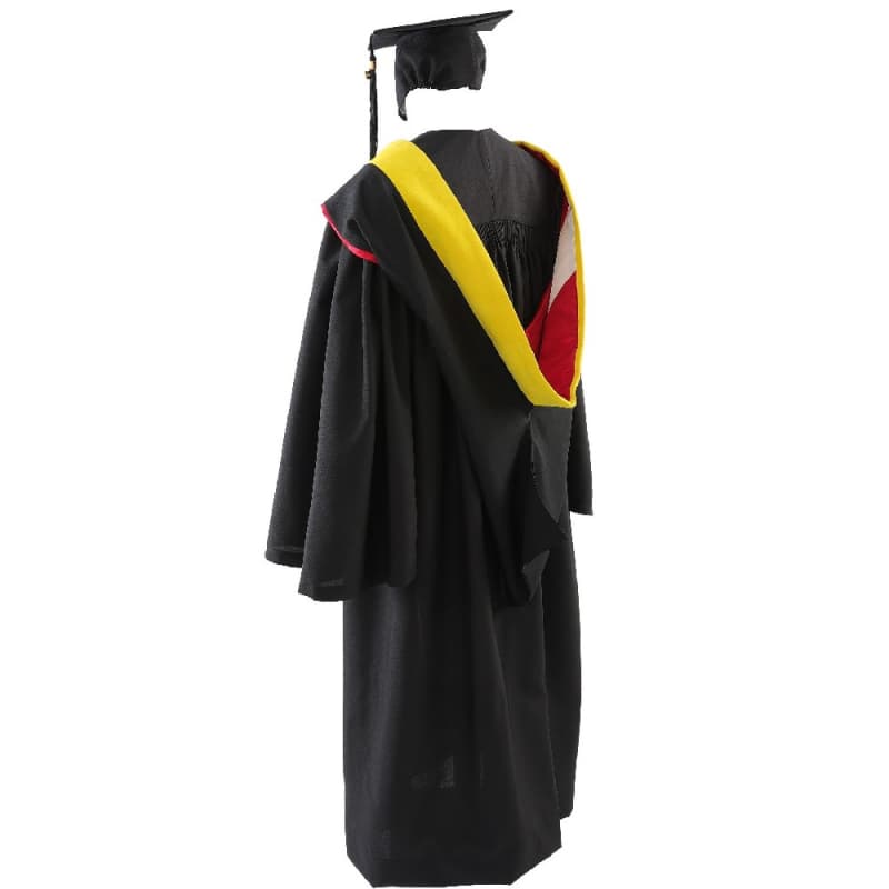 University Academic Master Graduation Gown Suit Uniforms Unisex Adults Students Graduation Gown