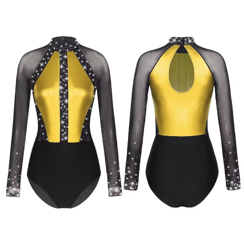 Contemporary Bodysuits for Women Figure Skating Sexy Clothes Dance Costume Wear Clothes Performance Wear Gymnastics Clothing