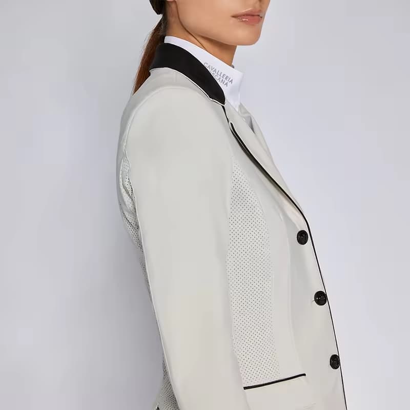 Custom Women Equestrian Show Jacket Horse Riding Anti-bacterial Water Repellent Ladies Competition Jacket Equestrian Tops
