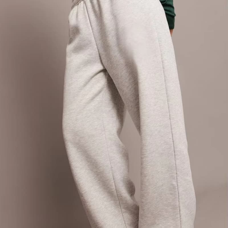Wholesale Custom Logo Colors Pink Women's Track Pants High Waist Plus Size Wide Leg Pants for Women Sports Loose Sweat Pants