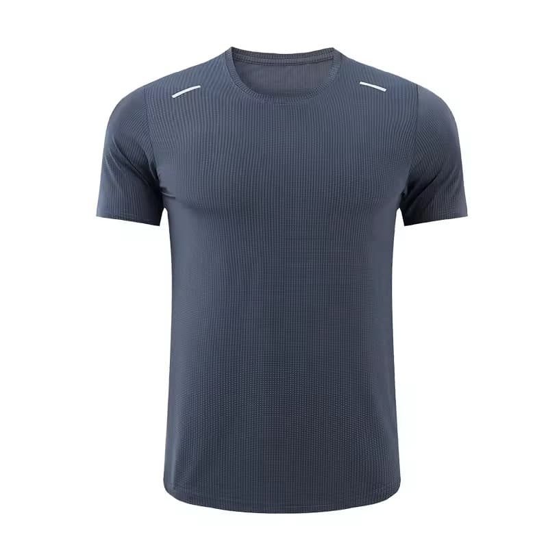 Active Wear Gym Jogging Sports Shirts O-Neck Breathable Quick Dry Workout Jersey Slim Fit Compression Men Running T-Shirts