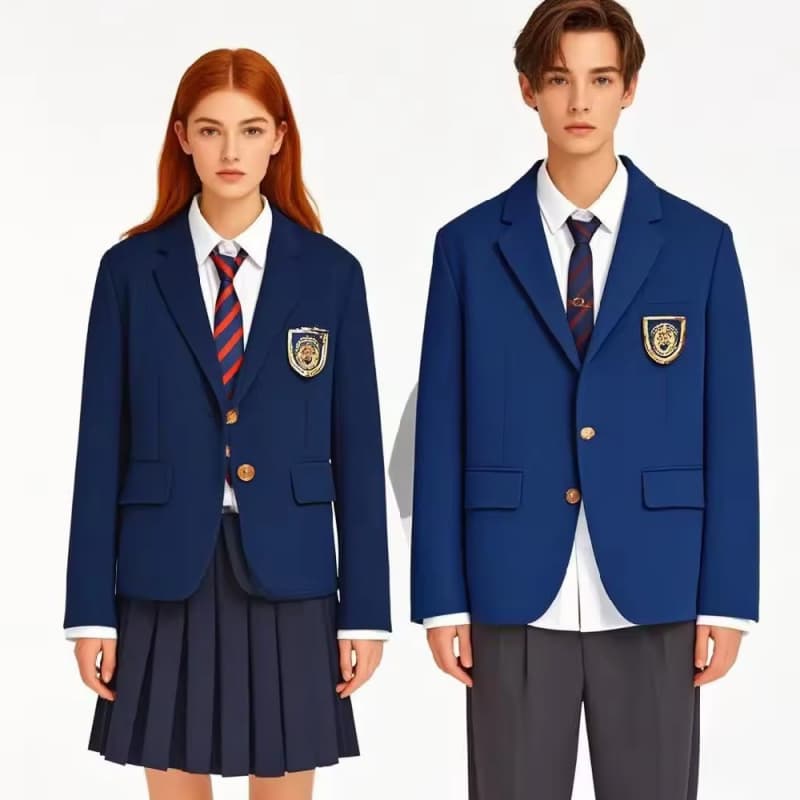 Manufacture Custom OEM Wholesale Primary Children Kid Uniform Set High Middle School University Kindergarten School Uniforms