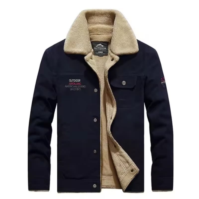 Adult Men's Classic Fashion Cotton Jacket Warm Winter Coat