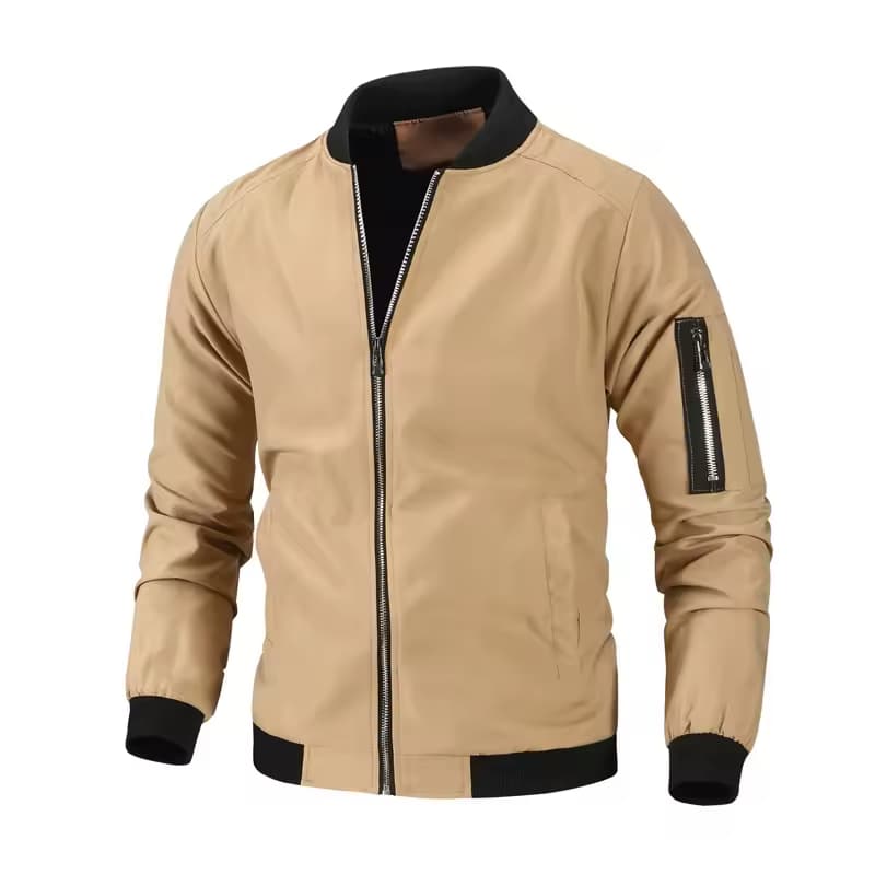 2024 Autumn Lightweight Casual Spring Fall Windbreaker Zip up Coat With Pocket Dropshipping Long Sleeve Windbreaker Jackets