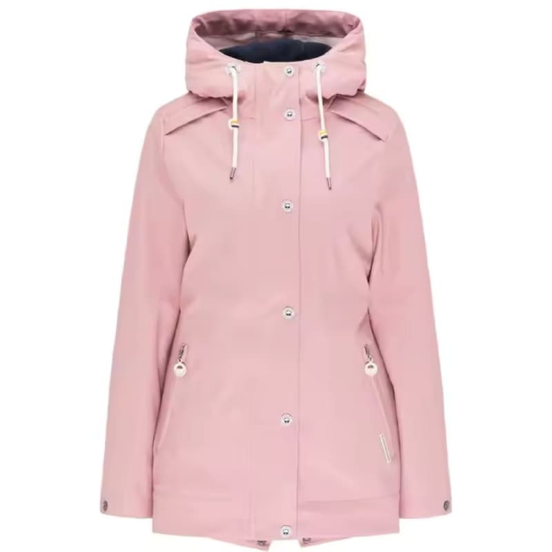 Wholesale Thickened Waterproof Jacket Women Men Pink Camping Rain Wear High Quality Custom Unisex Raincoat With Logo