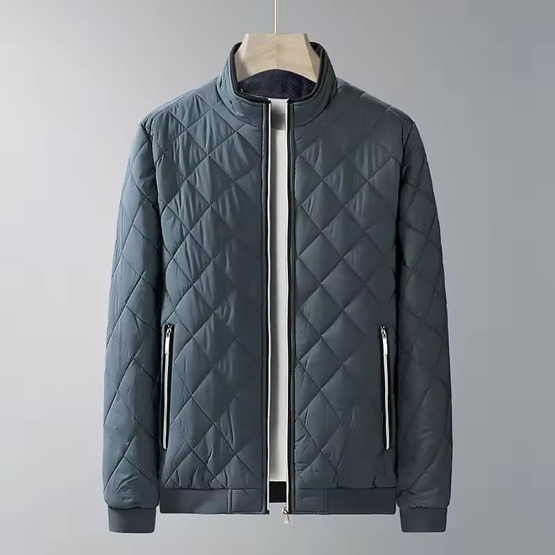 Men's Winter Baseball Collar Down Padded Coat Plus Fleece Thickened Trend Cotton Men's Coat