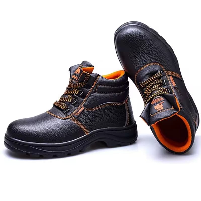 Waterproof Safety Boots Anti-slip Anti-puncture Construction Breathable Work Boot Steel Toe Industrial Safety Shoes for Men