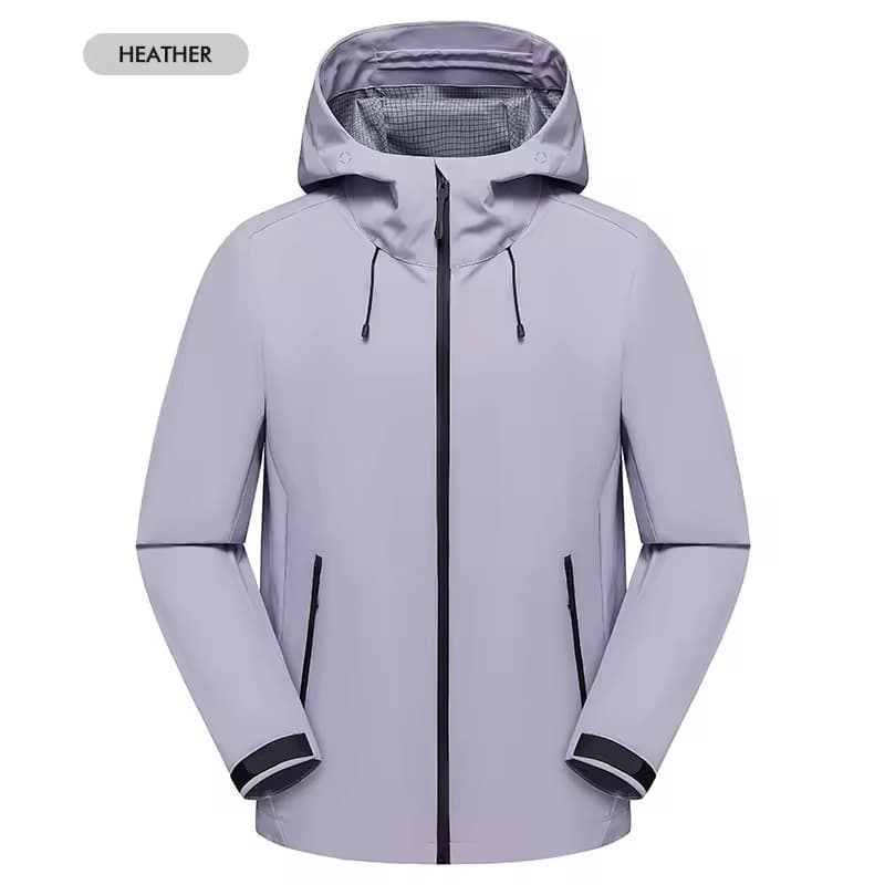 High Quality Custom Outdoor Men Hiking Fishing Softshell Waterproof Windbreaker Jacket for Men