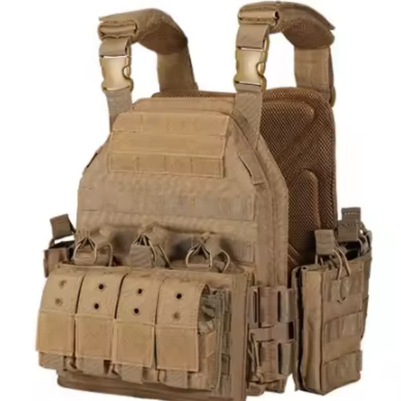 Multi-function Tactical Vest Carrier With Pouches