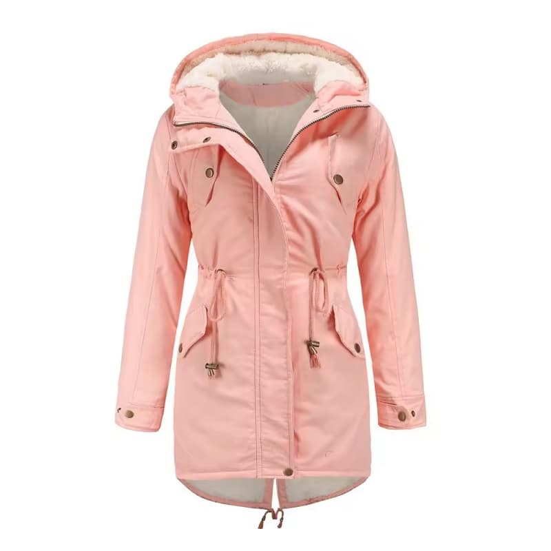 Trending Windproof Fashionable Cotton Coat Cozy Insulated Winter Jacket for Outdoor Activities