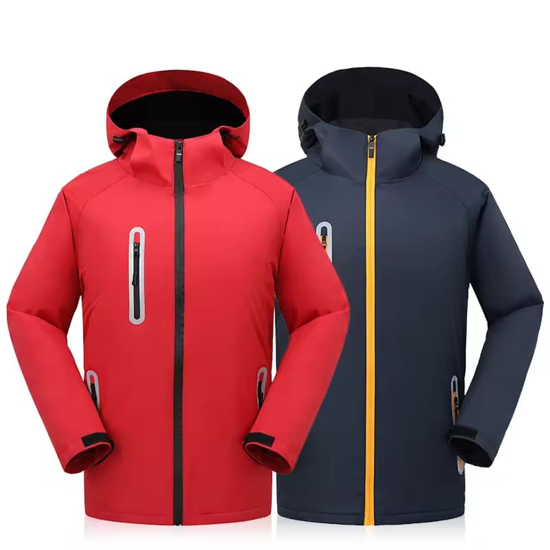 Winter New Casual Tracksuit Jacket Coat With Windproof Outdoor Men's or Unisex Plus Size Windbreakers Set Coat