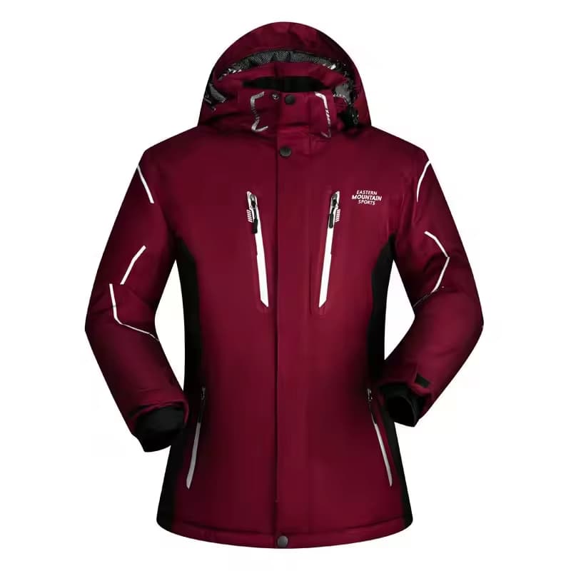 Winter Clothes Breathable Outdoor Detachable Hood Ski Wear Casual Snow Wear Men's Windproof Waterproof Sportswear Adults for Men