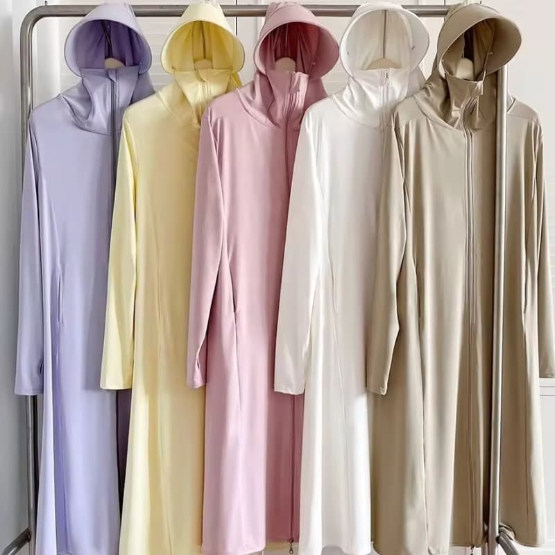 High Quality Sun Protection Clothing Hoodie Long Sleeve Outdoor UV UPF Clothing for Woman