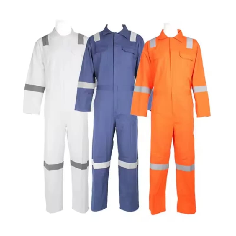 Fireproof Safety Work Wear Flame Fire Retardant Clothing Suit Uniforms Welding FRC FR Overall Workwear Anti Static Coveralls