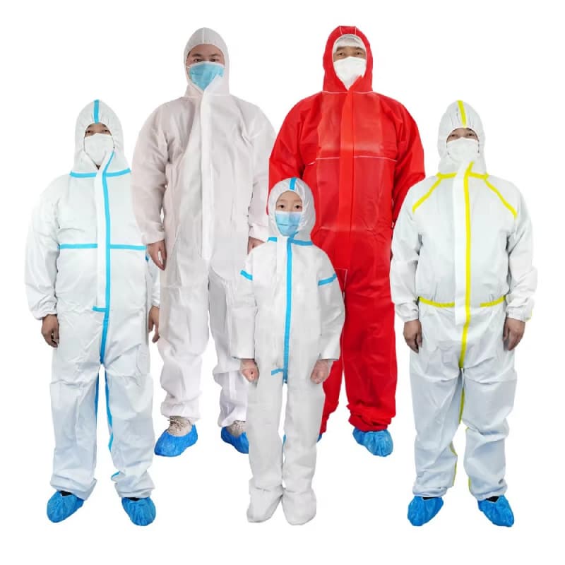 Factory Disposable Overalls High Quality Wholesale Protective Overalls Paintball Coverall Beautiful Price LOGO Can Be Made