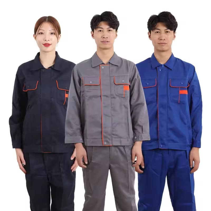 Men's Auto Repair Work Clothes Long Sleeve Labor Protection Welding Workwear Factory Workshop Decoration Engineering