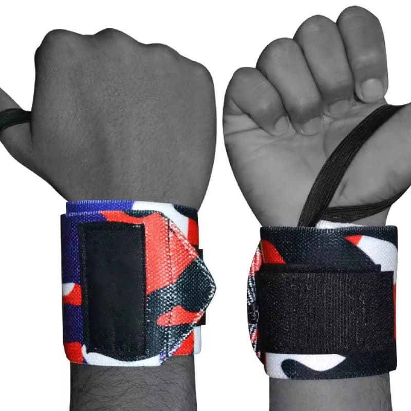 Custom LOGO Weightlifting Wristband Sport Training Wrist Support Strap Wraps for Powerlifting Gym Fitness