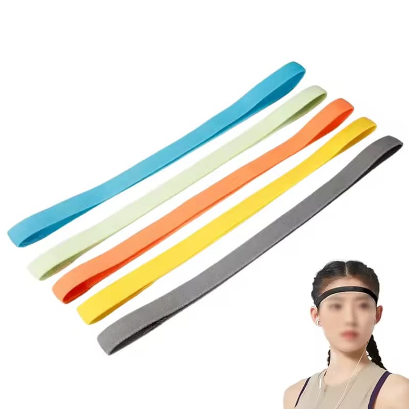 Custom Logo Headbands Sport Head Band Sweat Bands for Hair Fitness Headbands for Exercise Sport