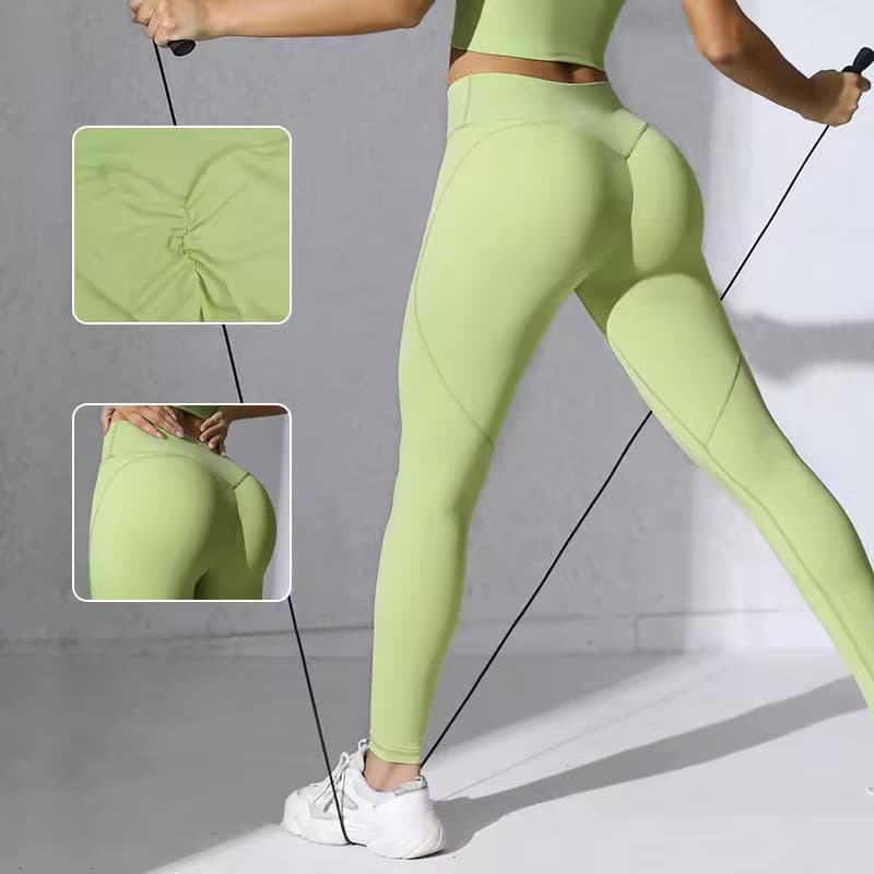 Custom Four-Way Stretch Breathable QUICK DRY Yoga Leggings Gym Workout Tight Fitness Apparel High Waisted Butt Lift Yoga Pants