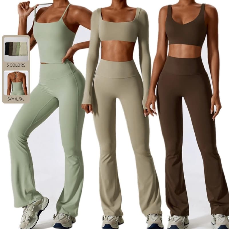 Active Wear Yoga Set Sportswear Two Pieces Yoga Suit Gym Fitness Yoga Sets for Women