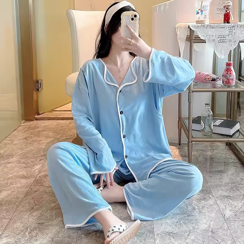 Nursing Pajamas Nursing Wear Maternity Nursing Tops Breastfeeding Clothes Clothing Breastfeeding Sleeve Adult Feeding Sleepwear
