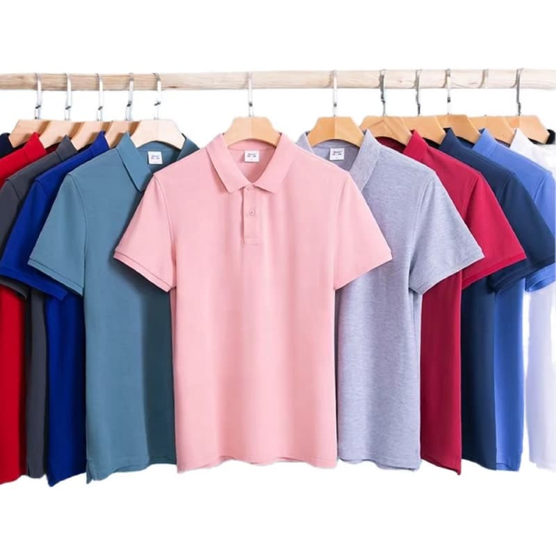 Custom Designers Tshirts 100% Cotton High Quality Plus Size Men'S Polo Shirts for Men Stylish Custom Embroidered Men'S Shirts